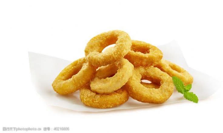 Fried Onion Rings (4Pcs) 炸洋葱圈（4PCS）